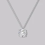 white diamond necklace