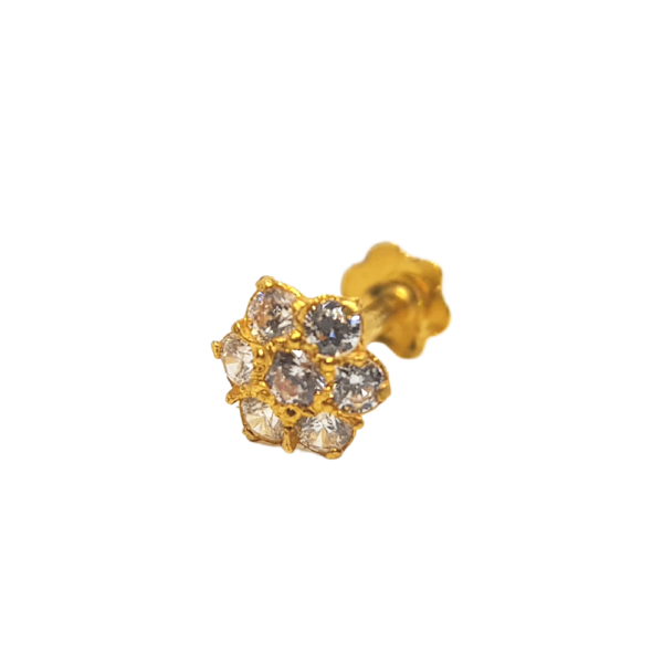 NP0126-4-600x600 gold nose pin - Image 1